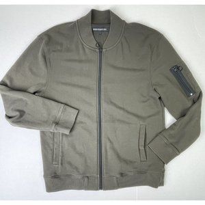 DRYKORN FOR BEAUTIFUL PEOPLE Cardigan Zip Up Sleeve Pockets Green Men’s Large EC